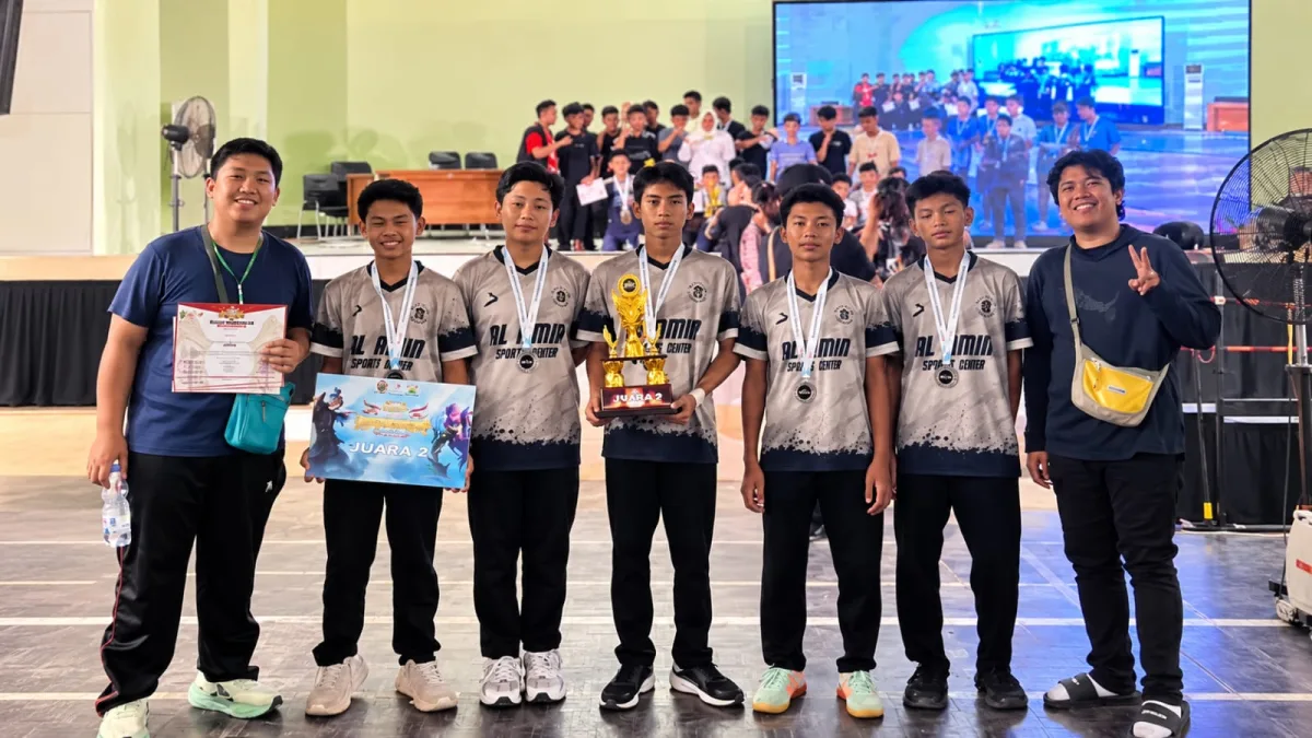 Santri MTs Pesantren Al-Amin Raih Juara 2 E-Sports