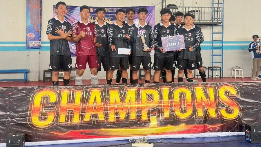 Tim Futsal Al-Amin Tembus Empat Besar Jawa Timur